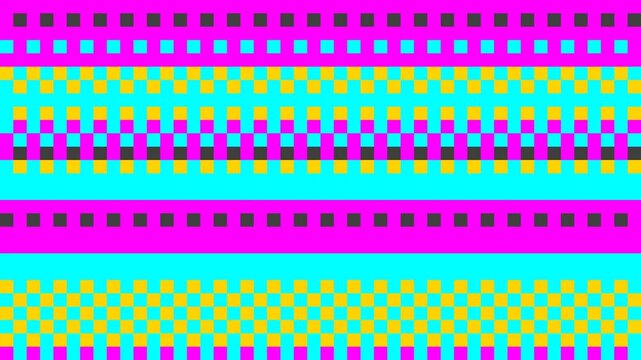 Abstract pixel retro 8bit neon blue pink arcade video game background