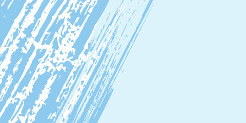 Horizontal blue background with grunge texture. Abstract blue grunge