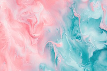 Obraz premium A close-up shot of a vibrant pink and blue background