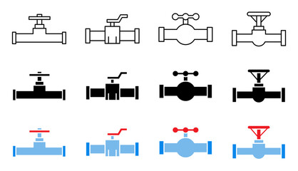 Valve Icon Set