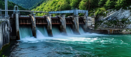Hydroelectric Power Generation with Water Flow