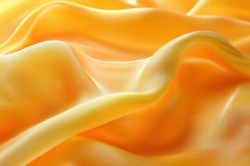 Obraz premium Abstract Golden Fabric with Wrinkles and Texture