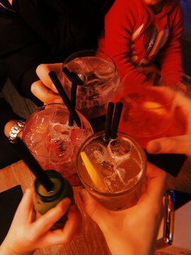 UGC shot of Cheers With Cocktails 