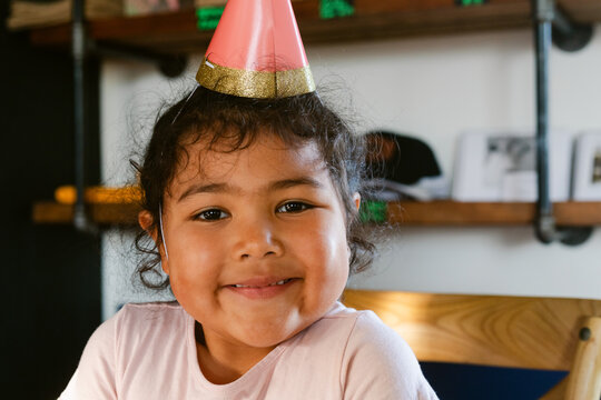 Happy B-day Girl Portrait