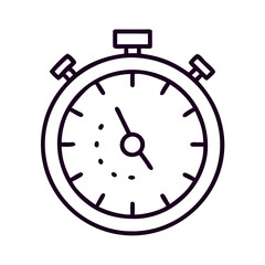 Timer counting down icon