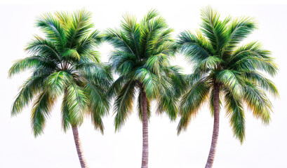 palm tree or coconut tree