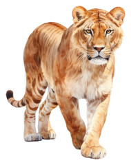 PNG Liger wildlife mammal animal.