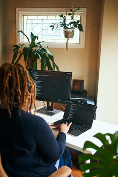 software engineer working