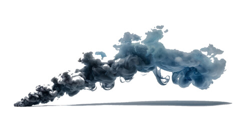 Beautiful vector  smoke plume isolated on transparent background and for festival explosion burst isolated