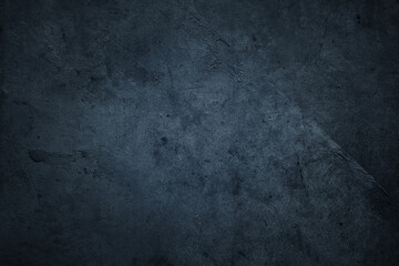 Blue textured dark concrete background