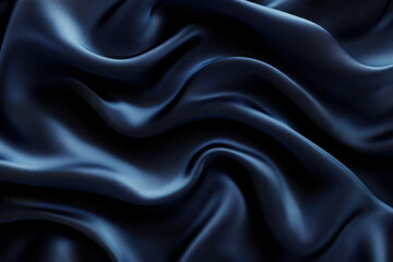 Fototapeta premium Exotic dark matter fabric material twisting undulating 