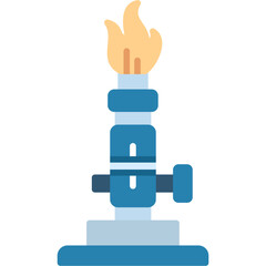 Bunsen Burner Icon