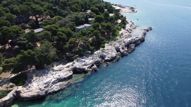 Croatia panorama brone shot