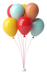 Obraz premium PNG Balloon birthday anniversary celebration.