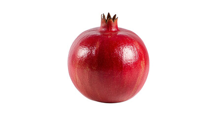 Pomegranate on a transparent background.