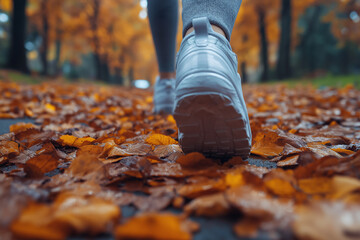 Obraz premium La course à pied