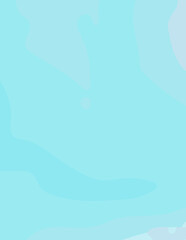 blue minimalist abstract aesthetic illustration. Modern style wall decoration. Contemporary artistic poster collection