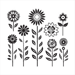 illustration of a rose, flower, floral, vector, design, pattern, decoration, nature, illustration, leaf, flowers, element, ornament, art, plant, frame, spring, tattoo, silhouette, wallpaper, black, de
