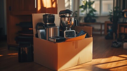 collection of kitchen appliances