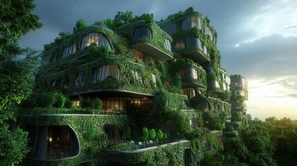 Fototapeta premium Green Architecture Concept