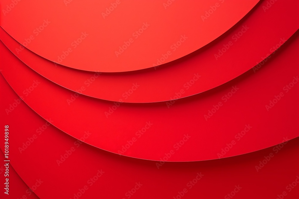 Poster abstract 3d red flowing waves background. digital data structure. futuristic technology concept. bac