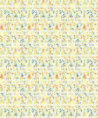 Seamless Pattern Illustrations for Designing work in Textile, Fabric, fashion, Art, Interior etc. 
