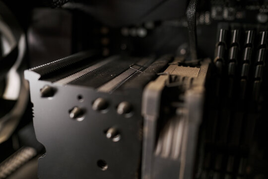 Dirty and dusty processor heatsink