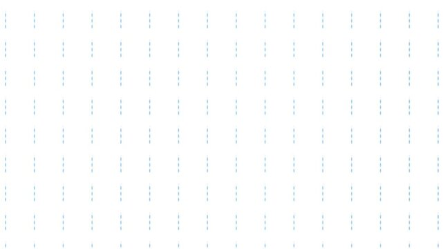 Motion background with blue lines geometric liquid pattern seamless loop animation white background