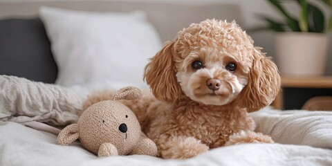 adorable stuffed animal dog