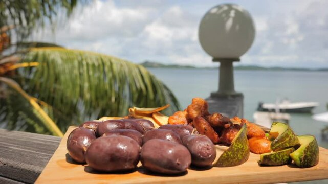 Typical Caribbean food (Martinique)