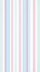 A minimalist design with thin vertical stripes in soft candy-like colors