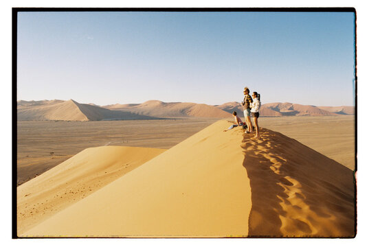 Desert sunset Namibia