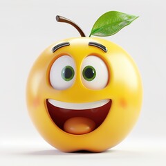 orange fruit character