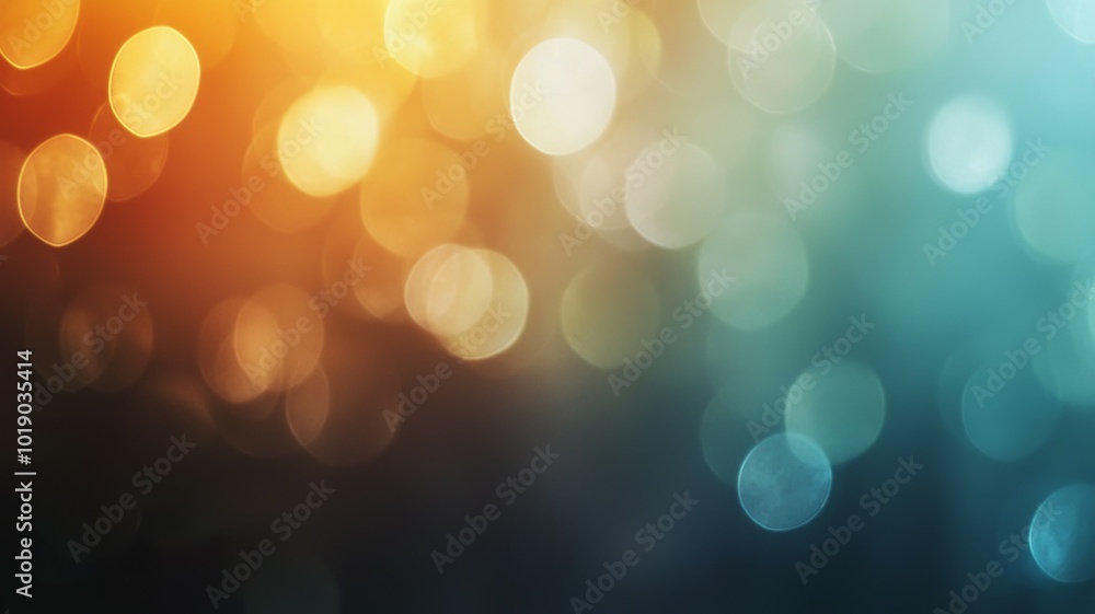 Poster a colorful background with many small circles