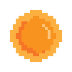 video game item pixelated token