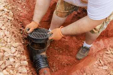 There is need to replace underground storm sewer pipes that are damaged to collect rainwater.