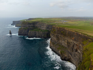 Cliffs of Moher, Ireland: Aerial Coastal Masterpiece