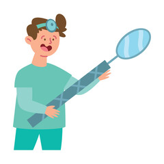 dentist man professional character