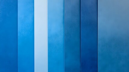 Fototapeta premium Blue Paper, Geometric Shapes, Abstract Image, Texture, Pattern Background, Wallpaper, Cover and Screen of Smartphone, PC, Laptop, 9:16 and 16:9 Format
