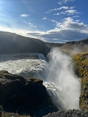 Iceland waterfall