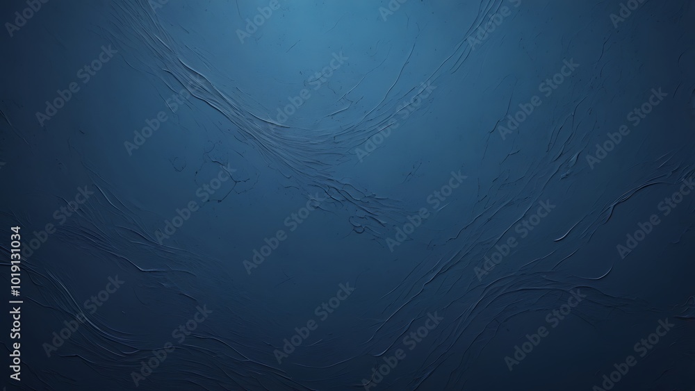 Poster abstract grunge textured wall background featuring a deep blue color with a rough subtle, mottled pa