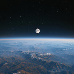Brilliant Earth from Space: Observing the Appalachian Mountain Range