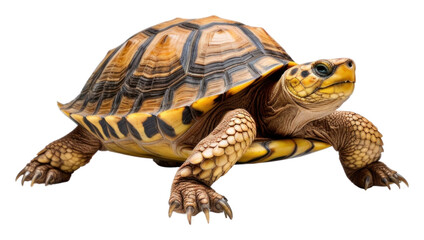 Obraz premium PNG Turtle reptile animal white background.