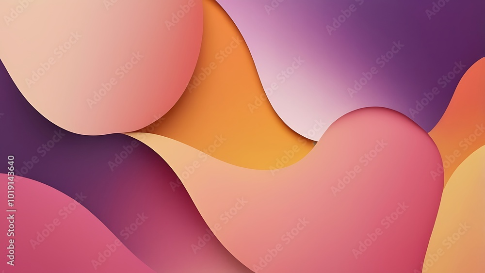 Poster abstract textured illustration digital design vector background with a gradient style features a smo
