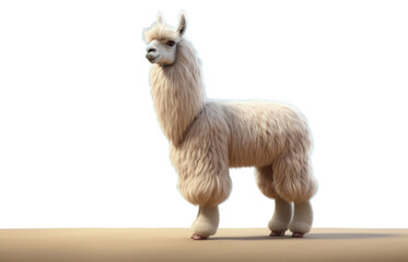 Fototapeta premium PNG Mammal animal alpaca llama.