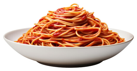 PNG Spaghetti pasta food white background.