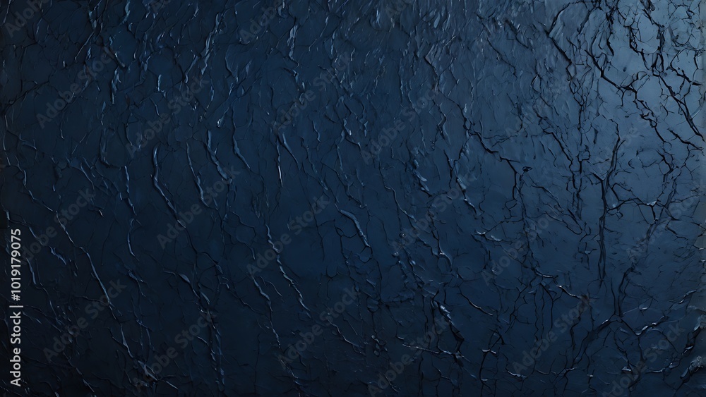 Poster abstract grunge textured wall background featuring a deep blue color with a rough subtle, mottled pa