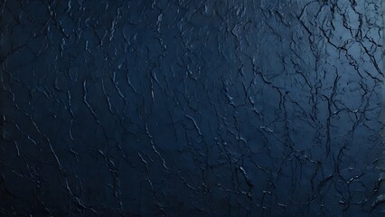 Fototapeta premium Abstract grunge textured wall background featuring a deep blue color with a rough subtle, mottled pattern