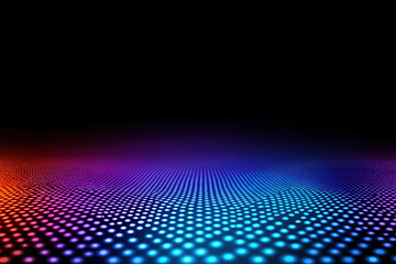 Bright dots form dynamic visual patterns