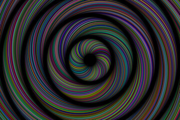 Colorful circles abstract rings motion effect background